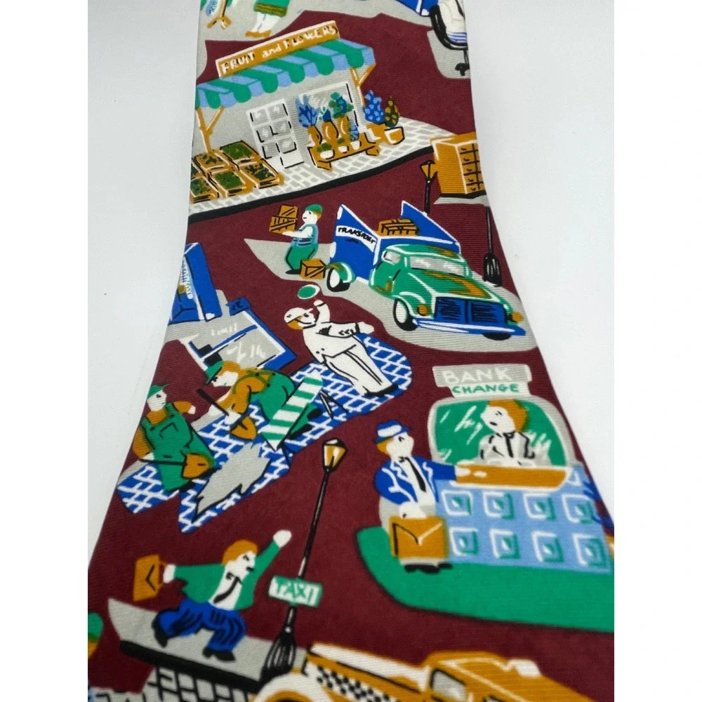 Vintage Don Loper‎ Beverly Hills SilkTie Friday work life